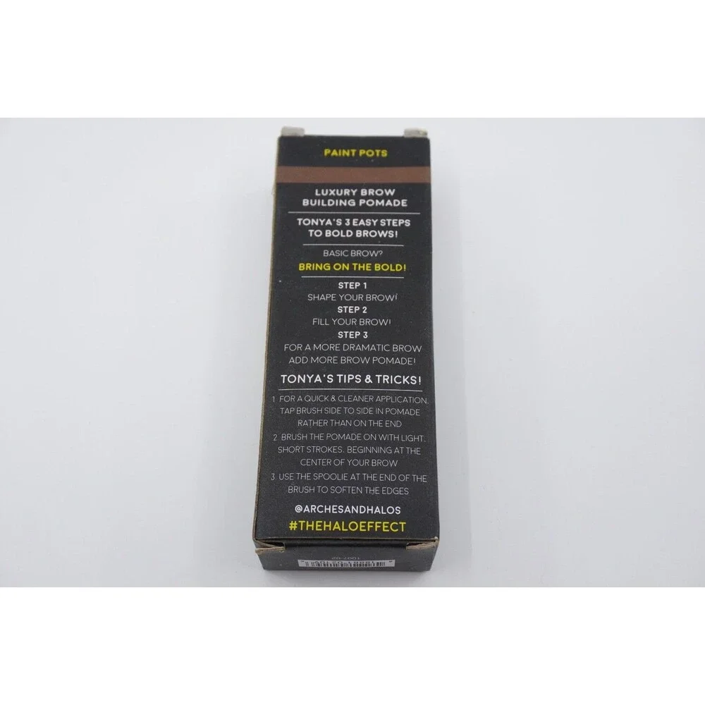 Arches & Halos Luxury Brow Building Pomade Warm Brown 0.106 oz - New